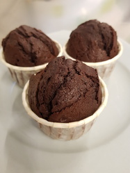 Muffin au chocolat (lot de 6) - Un ptit grain de Sucre