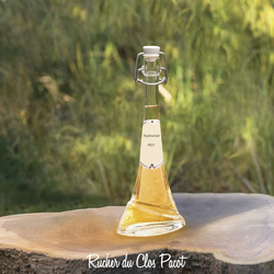 Fiole d'Hydromel Moelleux - Rucher du Clos Pacot - Miel Pollen et produits de la ruche de Sucy en Brie - Val de Marne 94