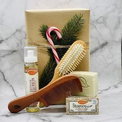 Boxe de Noël Cheveux Parfait Argan et Ricin - LES PRODUITS DE MATHILDE