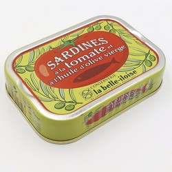 Sardines  la tomate et  l'huile d'olive vierge 115g  - HO CHAMPS DE RE