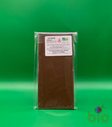 Tablette de chocolat lait nature - Seine et Marne - O BIO