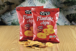 Chips de banane plantain Samai - Caf Crole